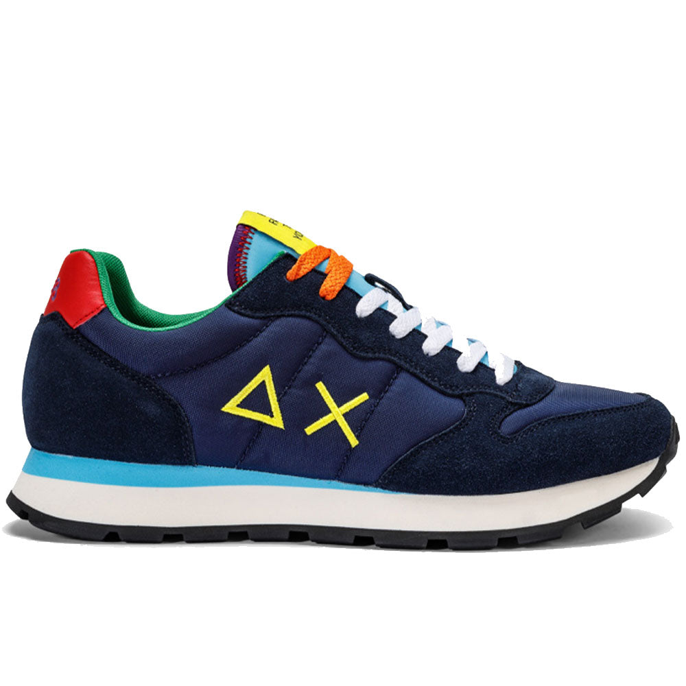 Sun68 Sneakers Uomo Tom Multicolor Navy Blue - Z36106-07