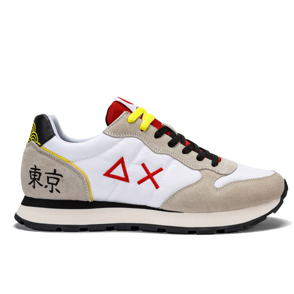 Scarpe Donna Sun68 Sneakers Ally Solid Nylon Bianco - Z34201 A Sconto