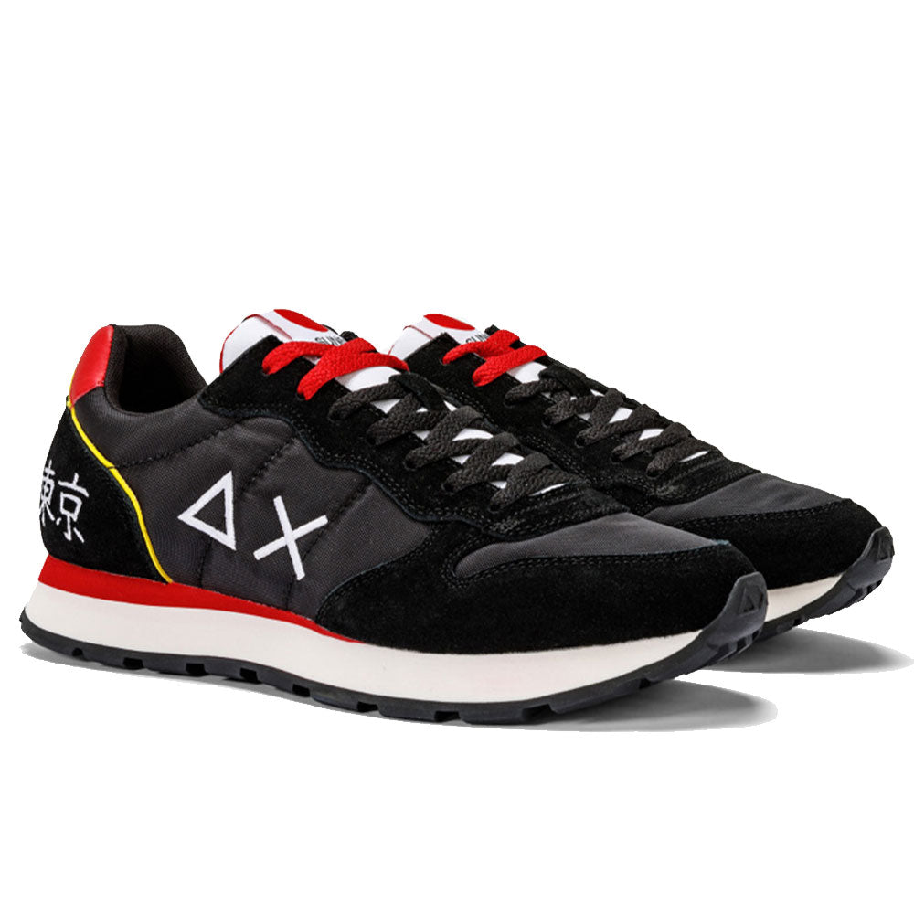 Scarpe Uomo Sun68 Sneakers Tom World Tour Colore Nero