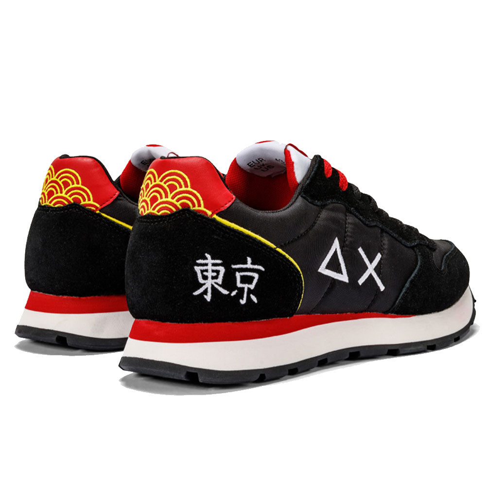 Scarpe Uomo Sun68 Sneakers Tom World Tour Colore Nero