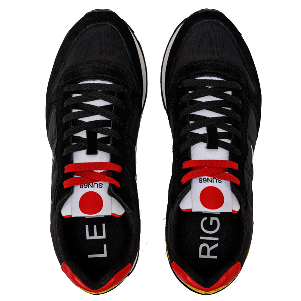 Scarpe Uomo Sun68 Sneakers Tom World Tour Colore Nero