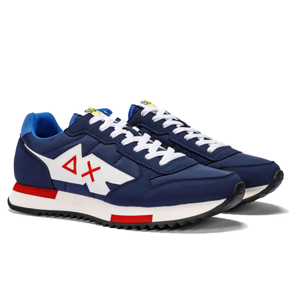 Scarpe Uomo Sun68 Sneakers Niki Solid Navy Blue - Z33112