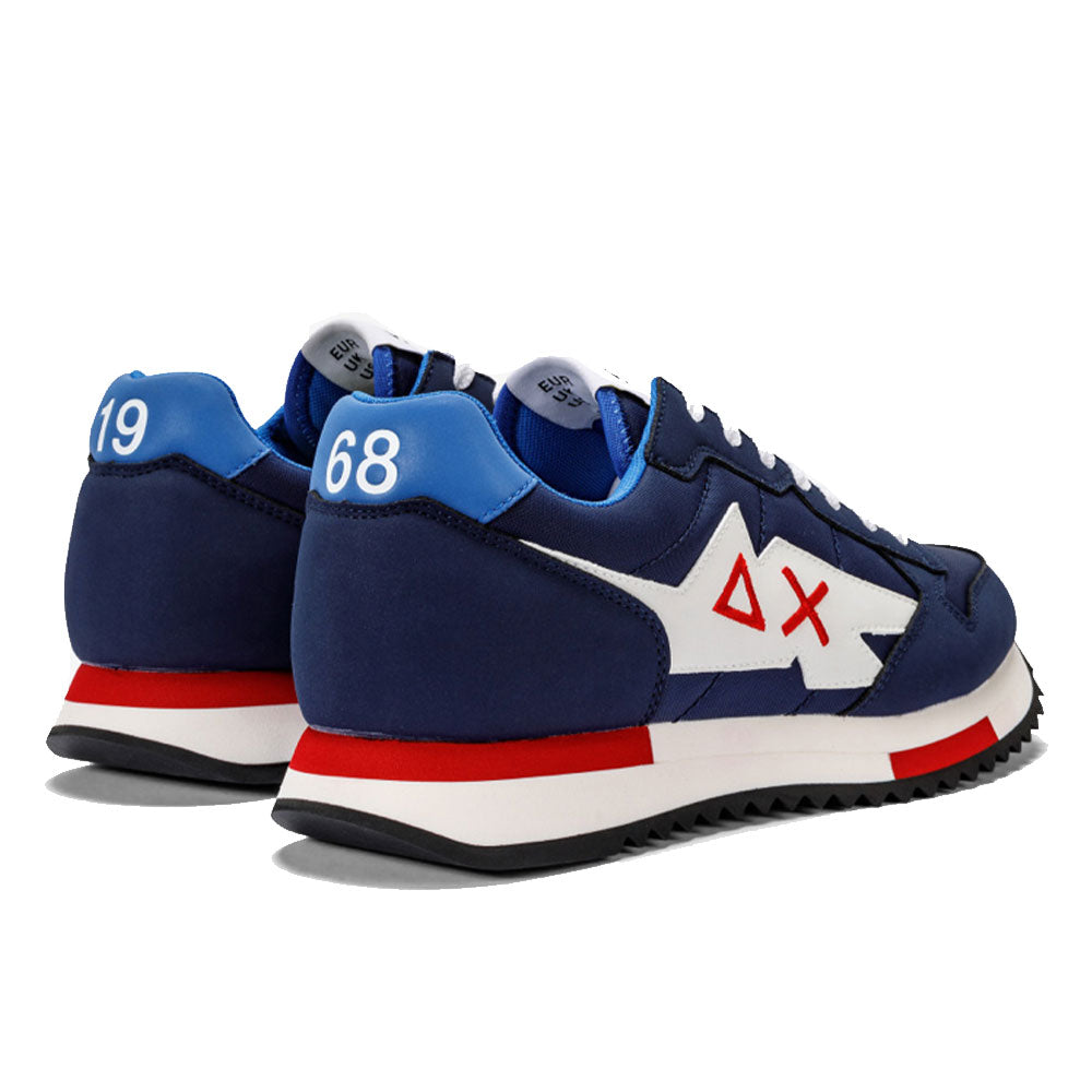 Scarpe Uomo Sun68 Sneakers Niki Solid Navy Blue - Z33112