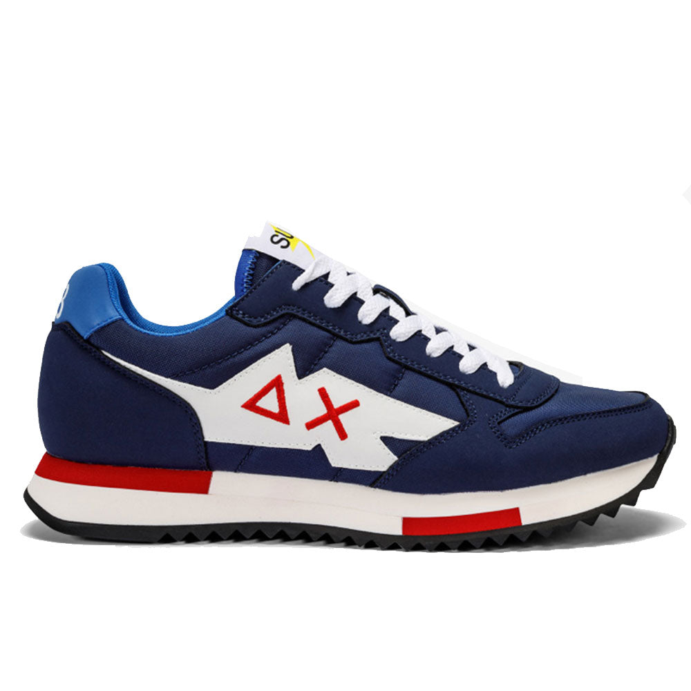 Scarpe Uomo Sun68 Sneakers Niki Solid Navy Blue - Z33112