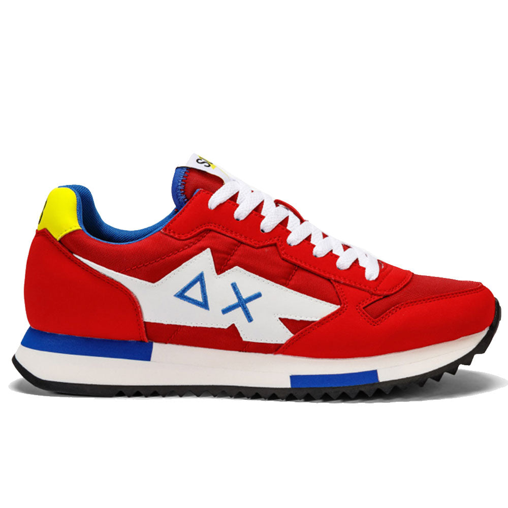 Scarpe Uomo Sun68 Sneakers Niki Solid Rosso - Z33121