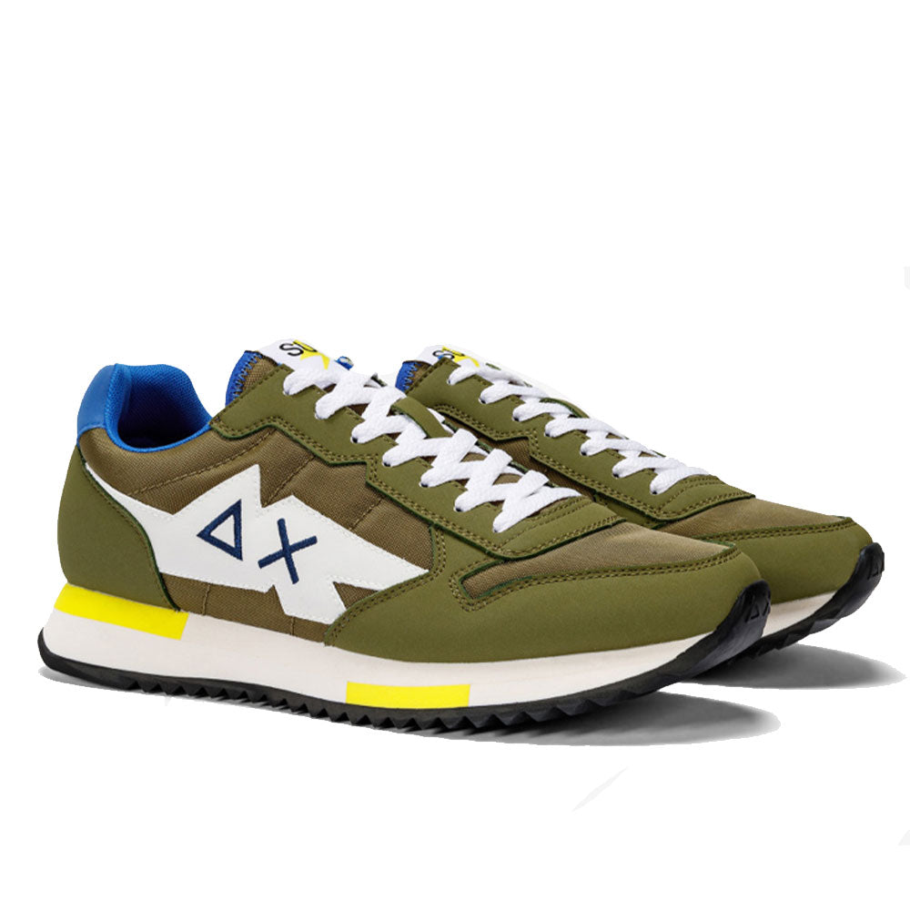 Scarpe Uomo Sun68 Sneakers Niki Solid Militare - Z33121