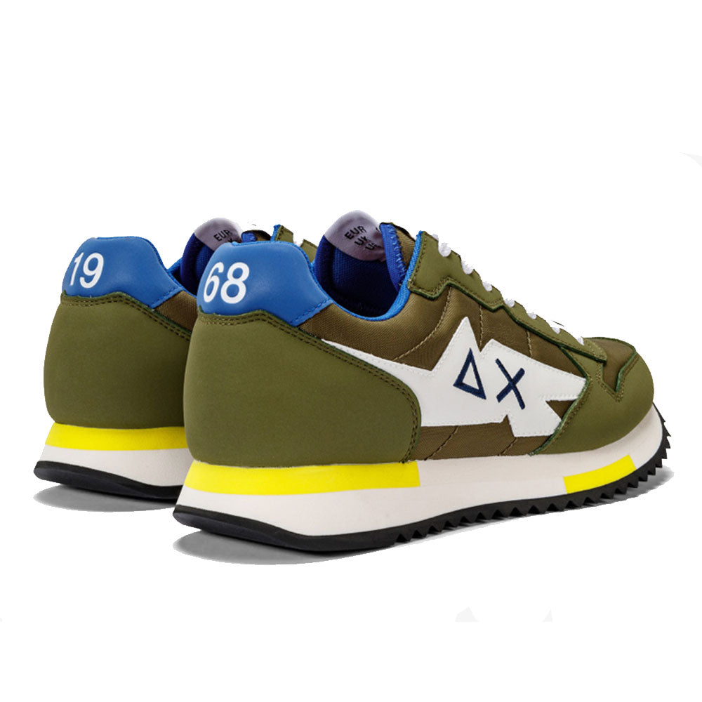 Scarpe Uomo Sun68 Sneakers Niki Solid Militare - Z33121