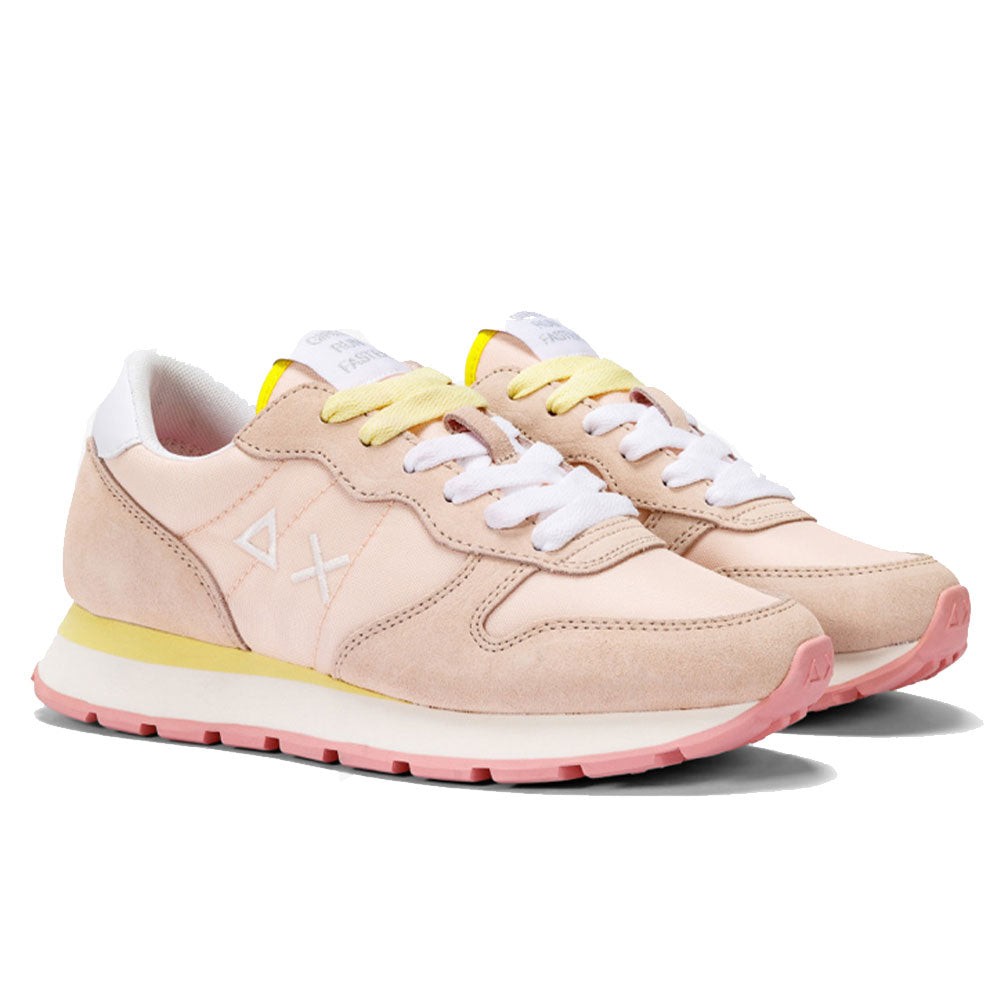 Scarpe Donna Sun68 Sneakers Ally Solid Nylon Porcellana