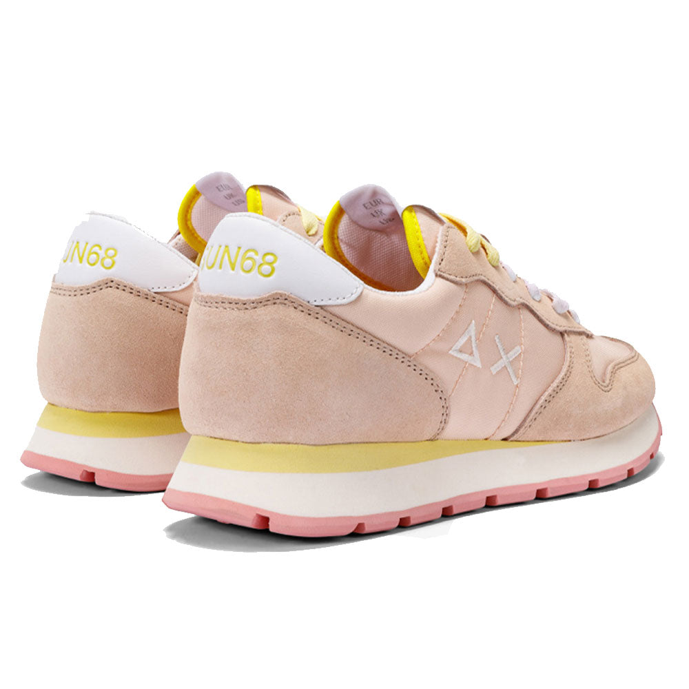 Scarpe Donna Sun68 Sneakers Ally Solid Nylon Porcellana