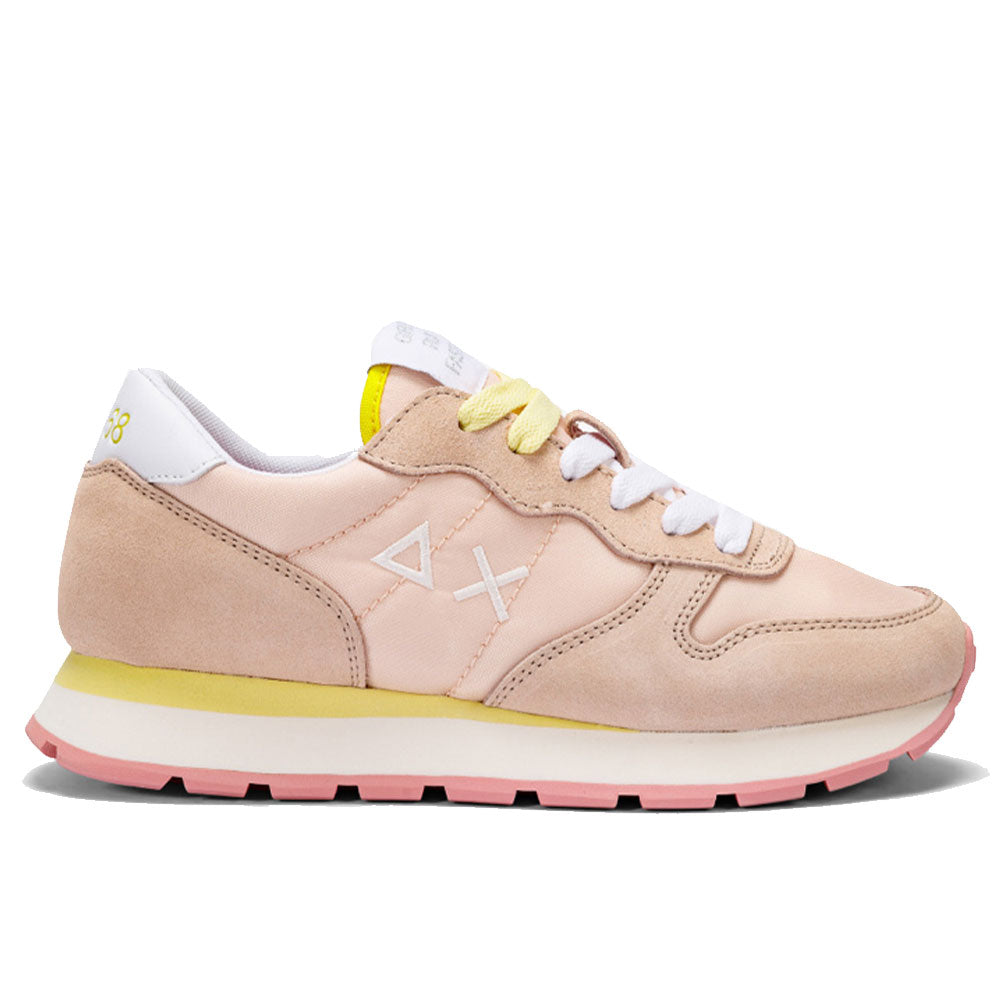 Scarpe Donna Sun68 Sneakers Ally Solid Nylon Porcellana