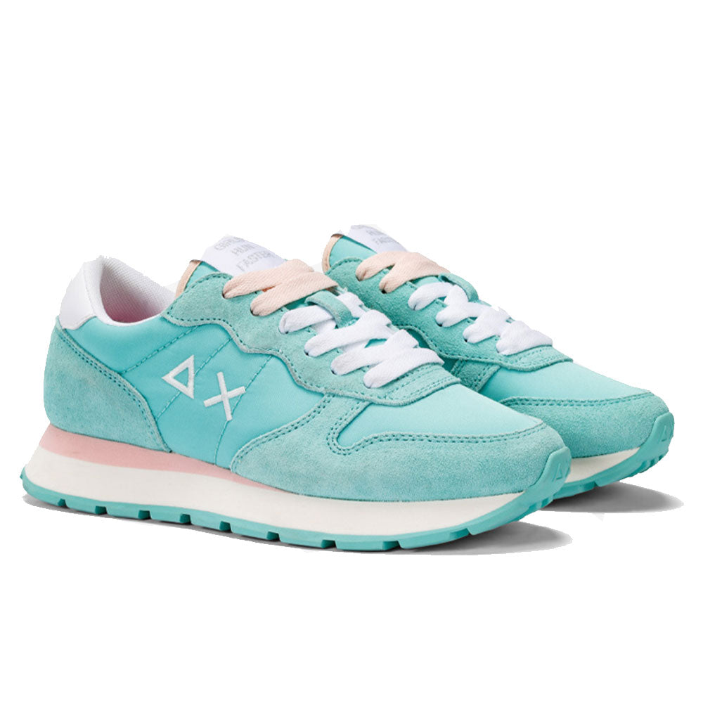 Scarpe Donna Sun68 Sneakers Ally Solid Nylon Acqua