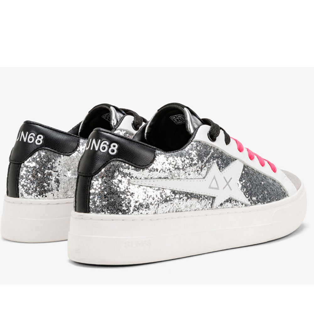 Scarpe Donna Sun68 Sneakers Betty Colore Argento