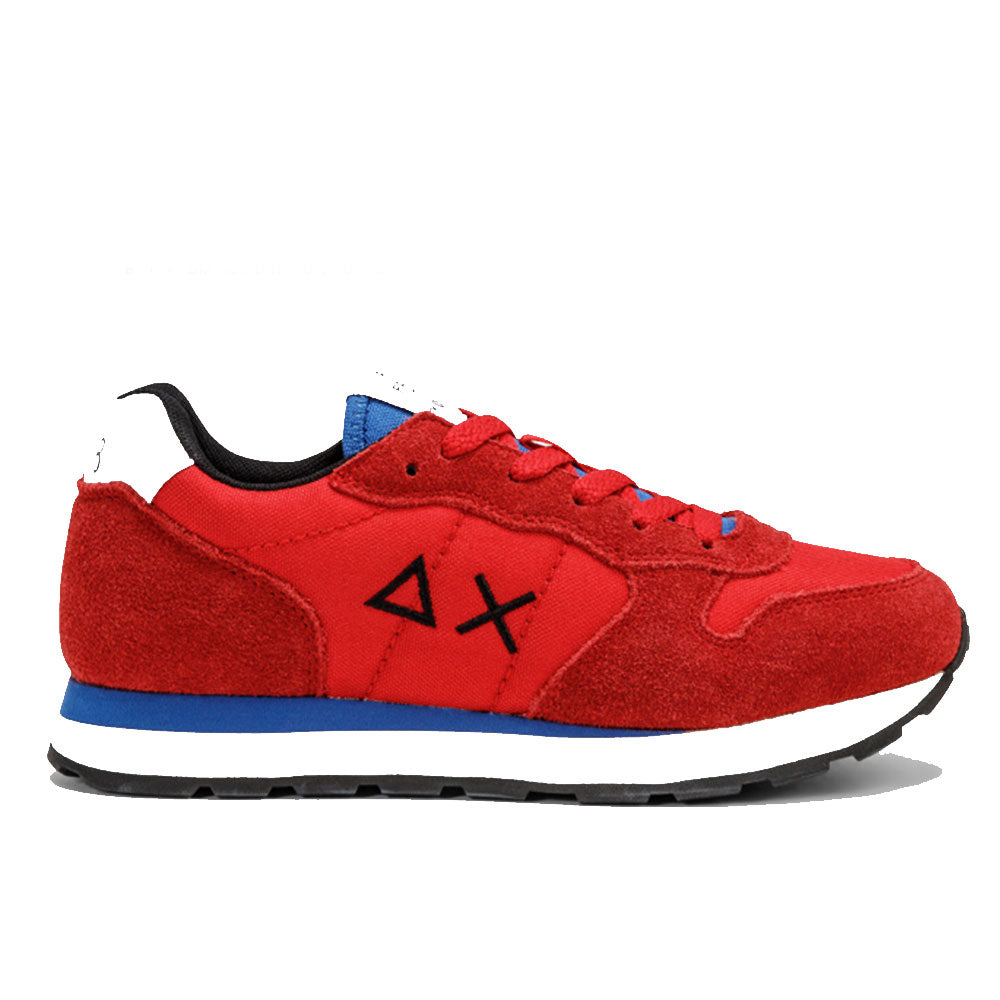 Scarpe Bambino SUN 68 Sneakers Boy's Tom Solid Nylon Rosso