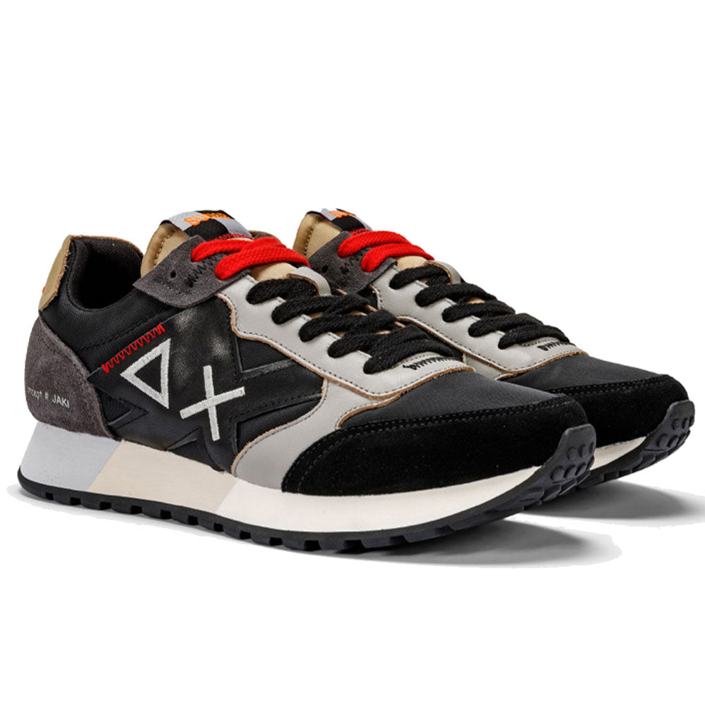 Scarpe Uomo Sun68 Sneakers Uncle Jaki Colore Nero