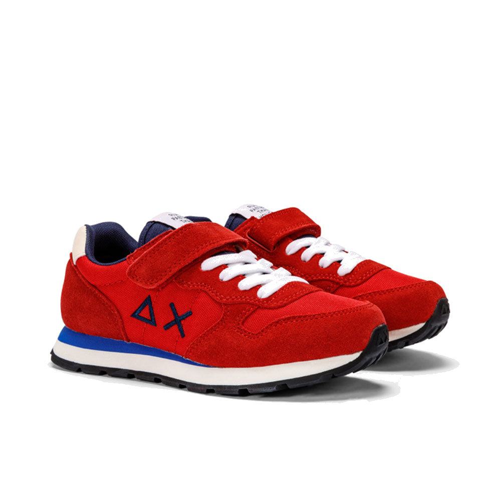 Scarpe SUN68 Sneakers Boy's Tom Solid Kid Colore Rosso