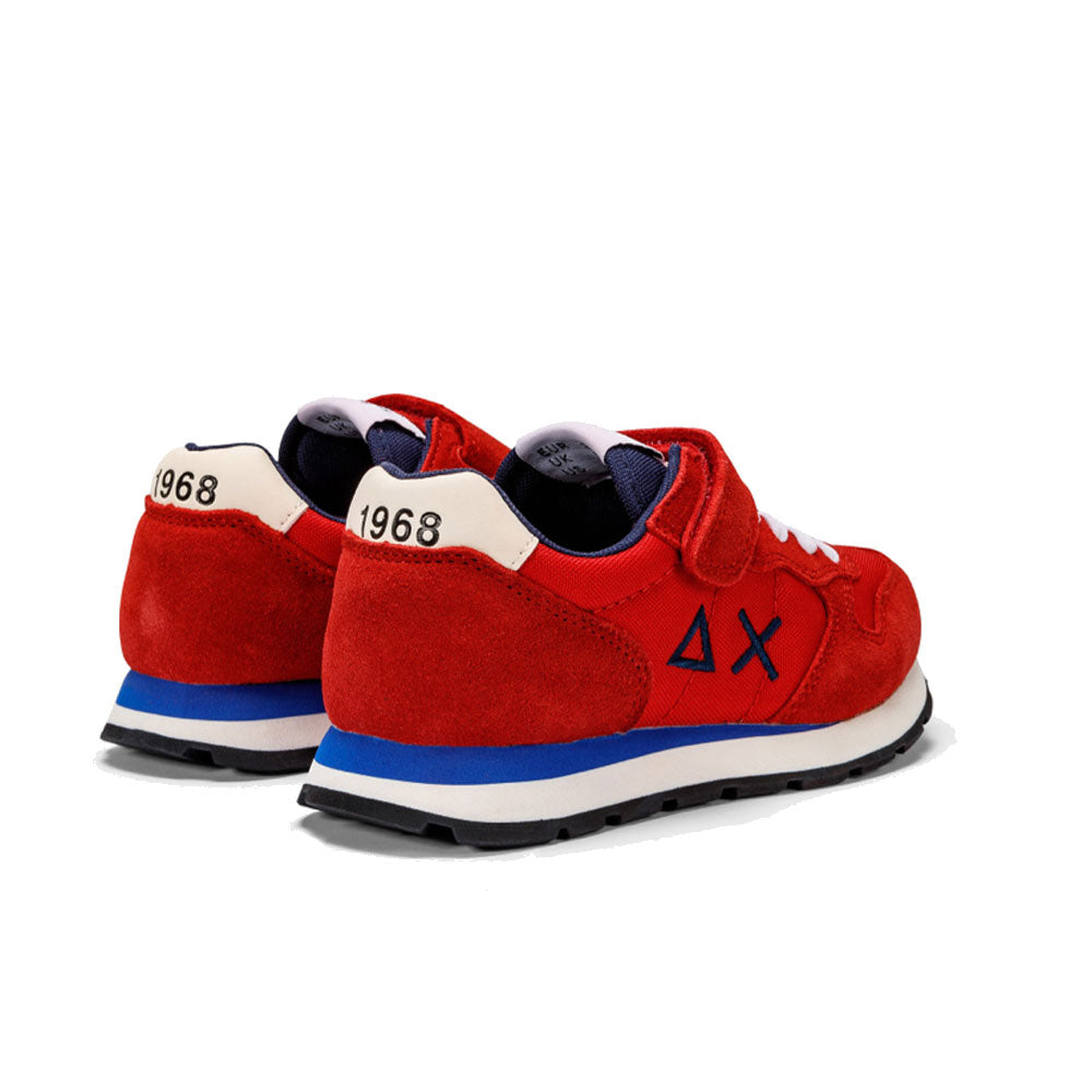 Scarpe SUN68 Sneakers Boy's Tom Solid Kid Colore Rosso
