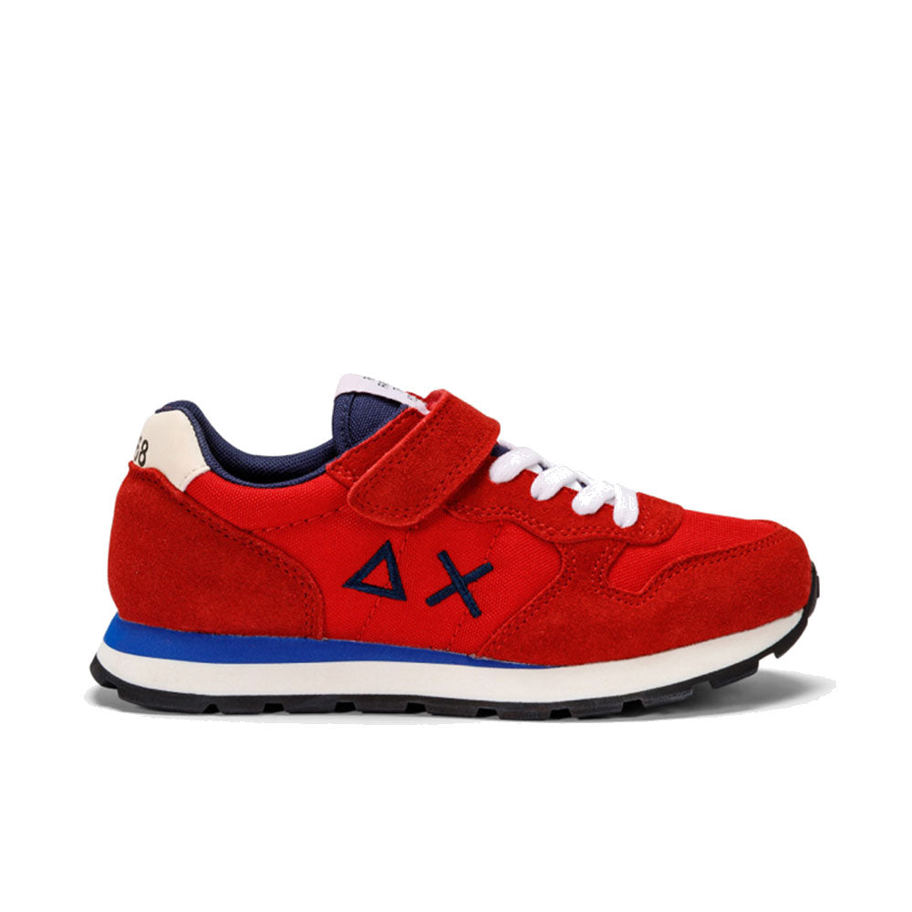 Scarpe SUN68 Sneakers Boy's Tom Solid Kid Colore Rosso