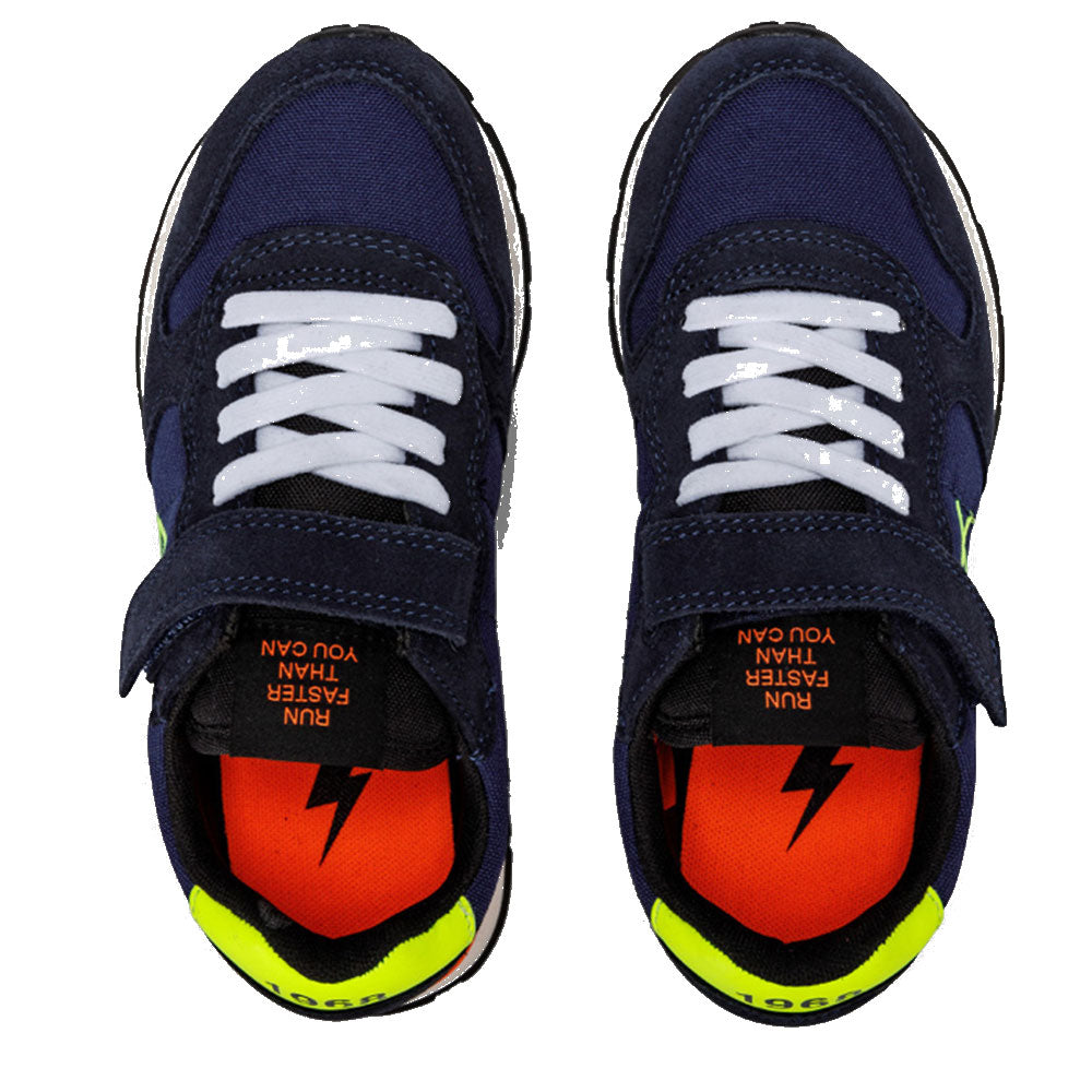 Scarpe SUN 68 Sneakers Boy's Tom Fluo Kid Colore Navy Blue