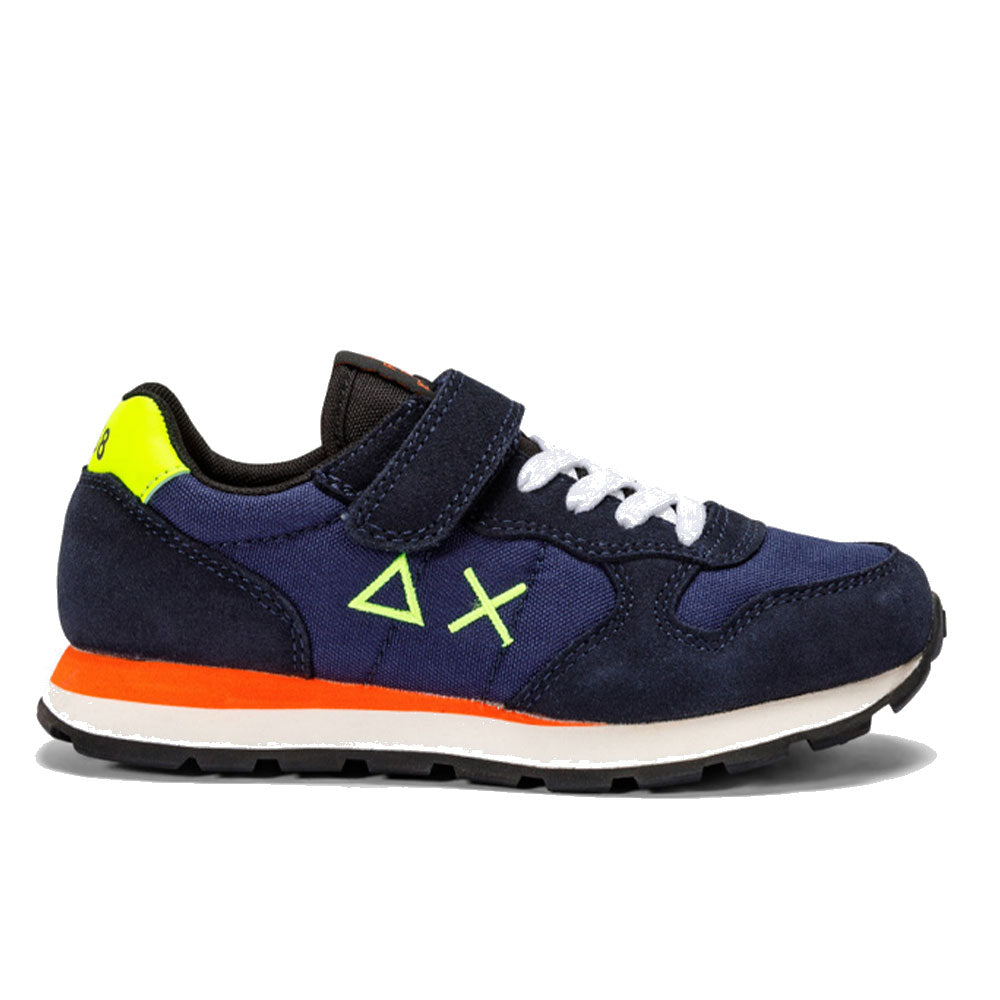 Scarpe SUN 68 Sneakers Boy's Tom Fluo Kid Colore Navy Blue