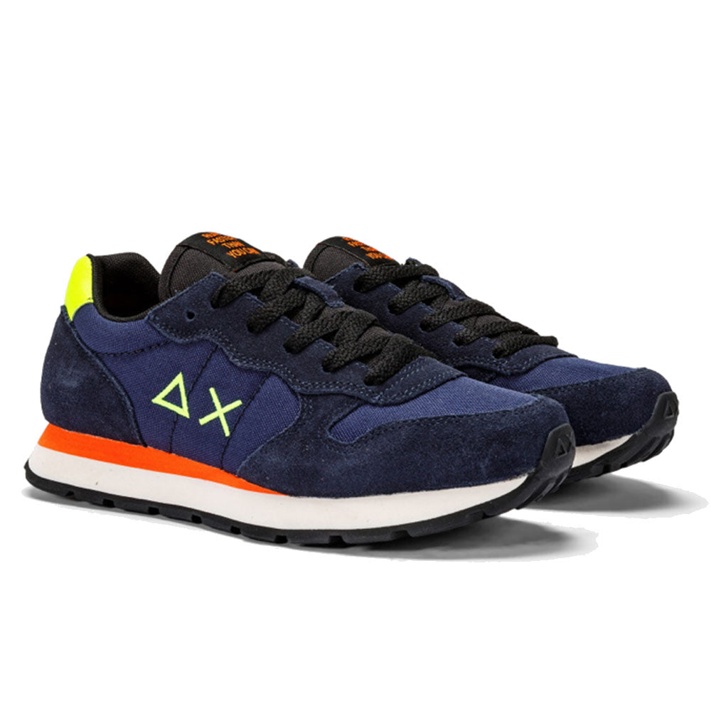 Scarpe SUN 68 Sneakers Boy's Tom Fluo Teen Colore Navy Blue