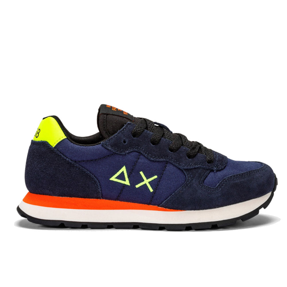 Scarpe SUN 68 Sneakers Boy's Tom Fluo Teen Colore Navy Blue