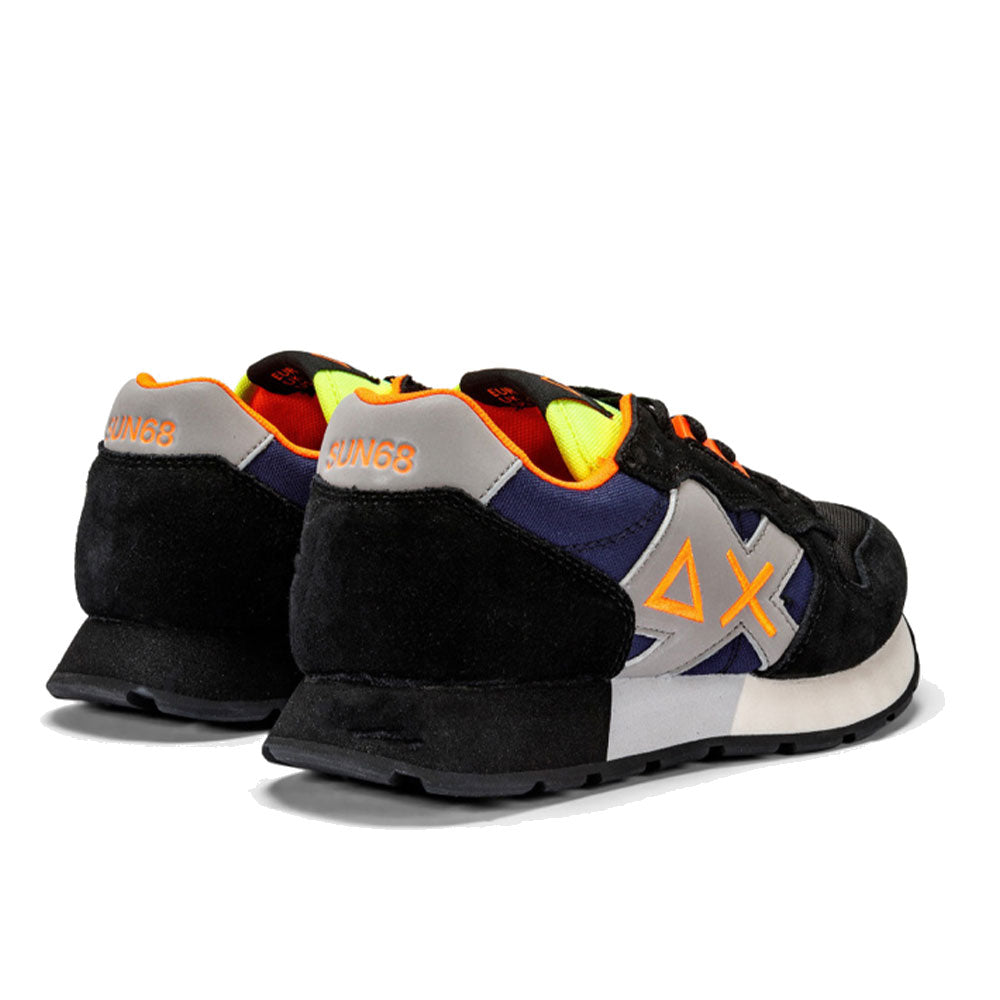 Scarpe SUN68 Sneakers Boy's Jaki Fluo Teen Colore Nero - Navy Blue