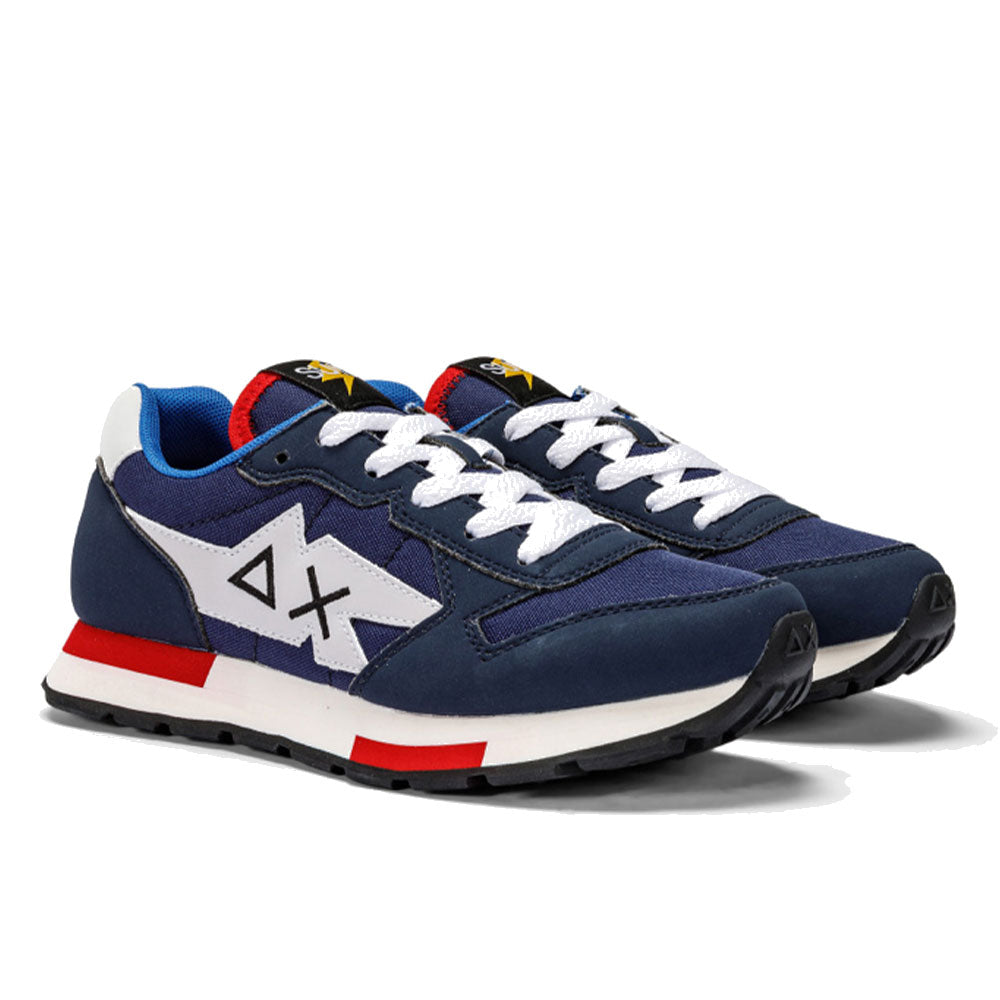 Scarpe SUN 68 Sneakers Boy's Niki Solid Teen Colore Navy Blue