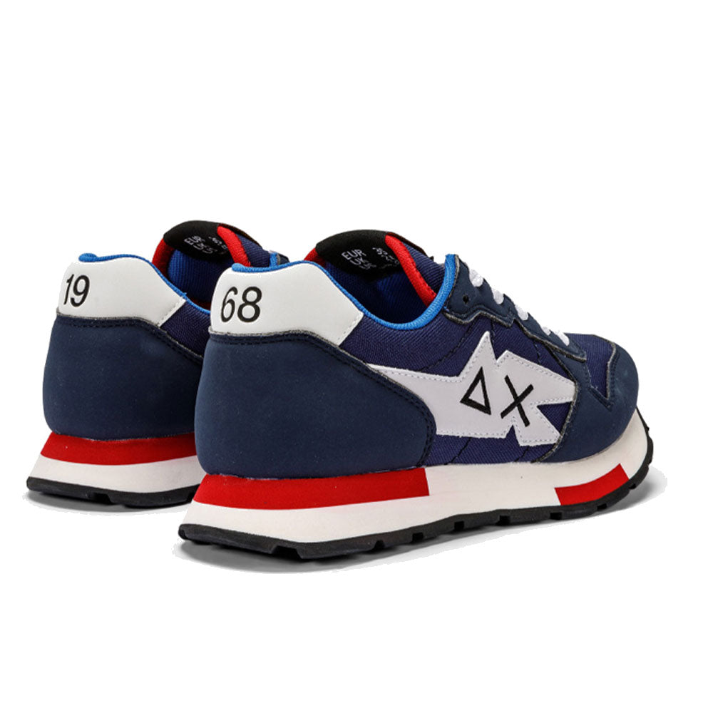 Scarpe SUN 68 Sneakers Boy's Niki Solid Teen Colore Navy Blue