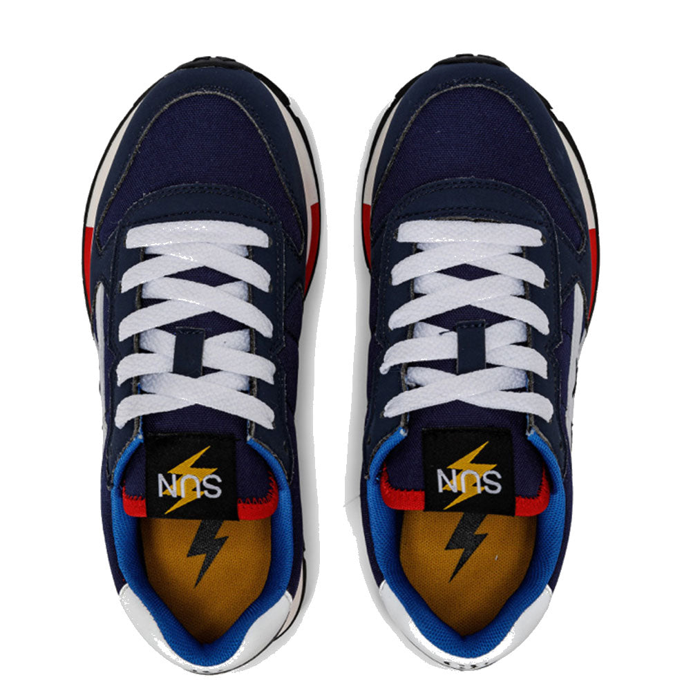 Scarpe SUN 68 Sneakers Boy's Niki Solid Teen Colore Navy Blue