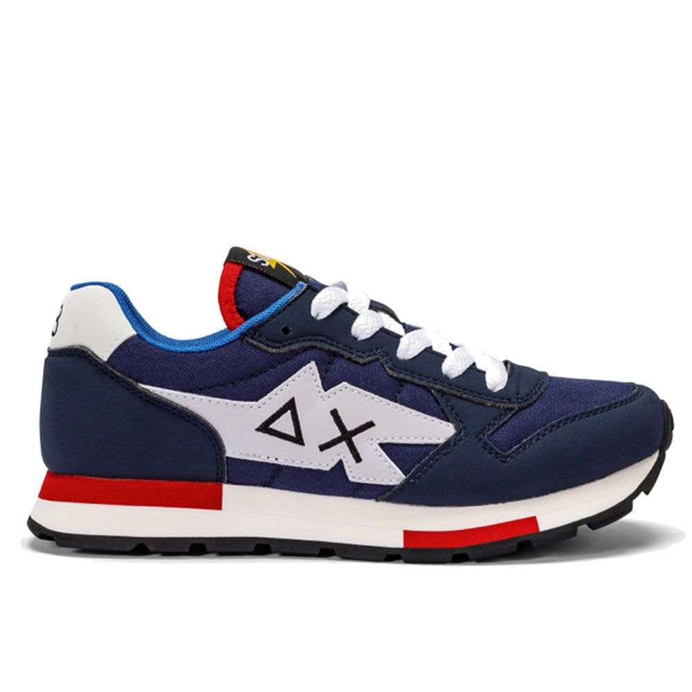 Scarpe SUN 68 Sneakers Boy's Niki Solid Teen Colore Navy Blue