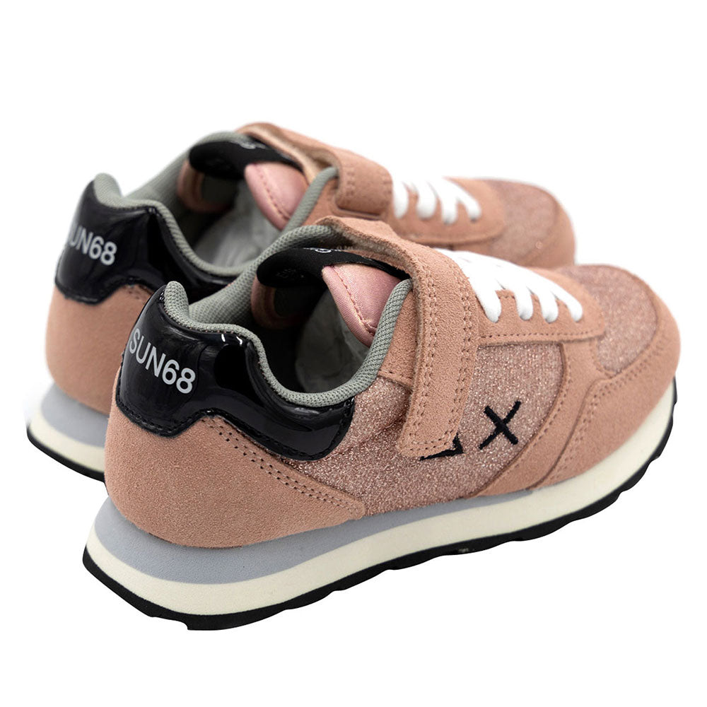Scarpe SUN 68 Sneakers Girl's Ally Glitter Kid Colore Rosa
