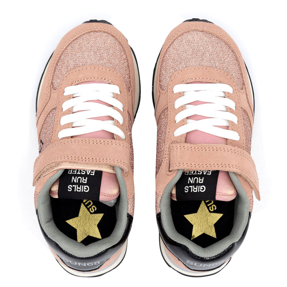 Scarpe SUN 68 Sneakers Girl's Ally Glitter Kid Colore Rosa