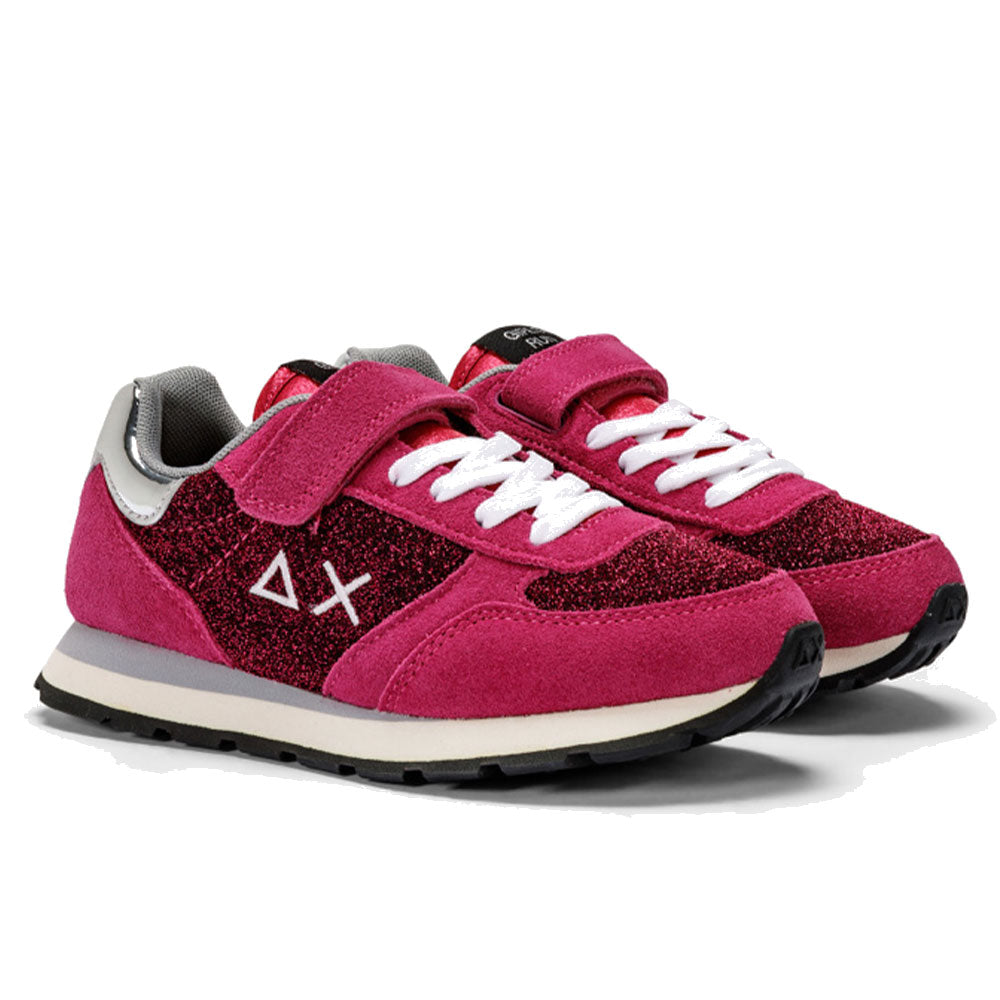 Scarpe SUN68 Sneakers Girl's Ally Glitter Kid Colore Fuxia