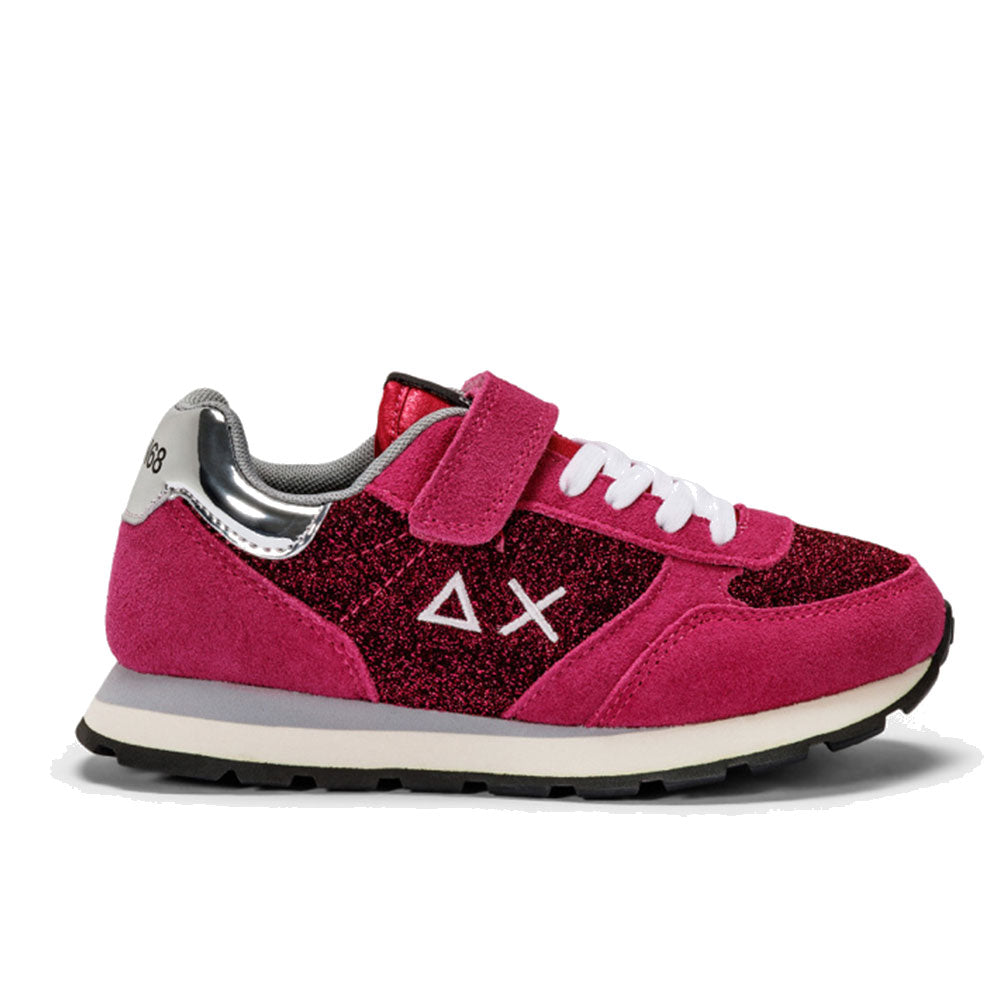 Scarpe SUN68 Sneakers Girl's Ally Glitter Kid Colore Fuxia