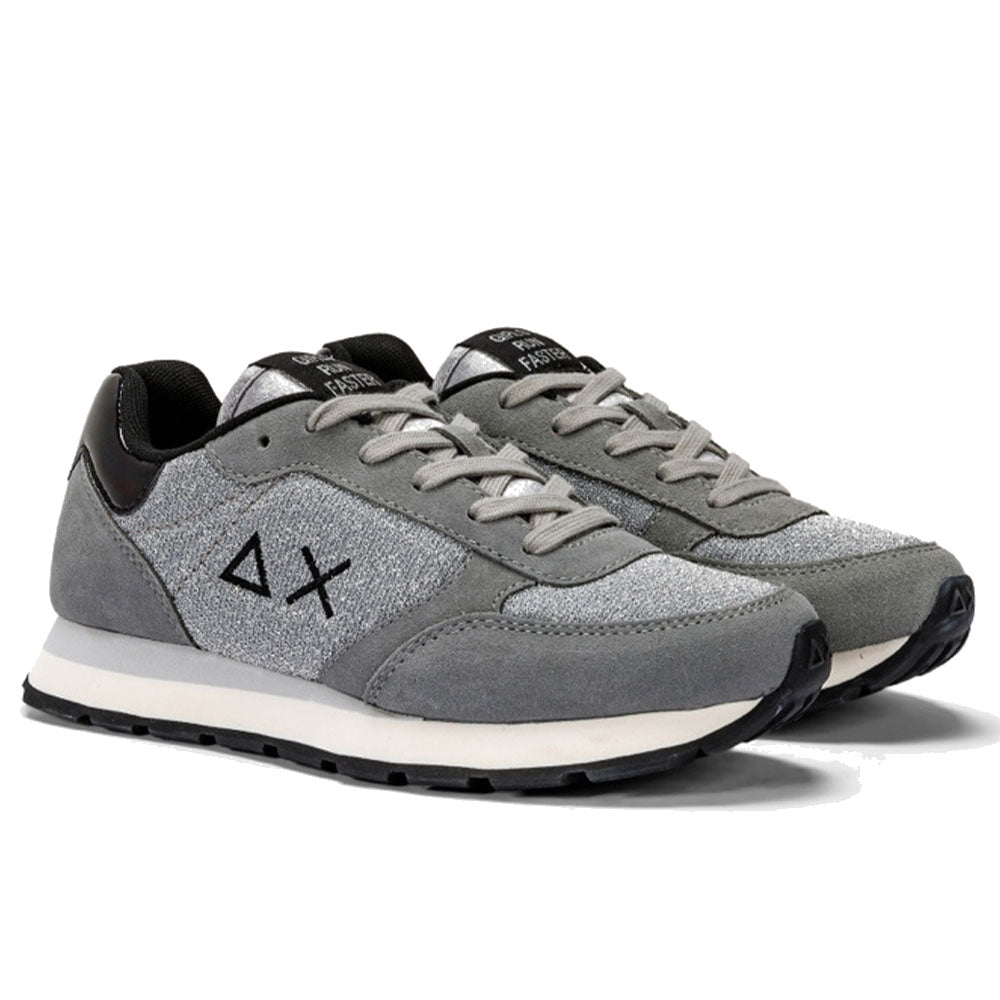 Scarpe SUN 68 Sneakers Girl's Ally Glitter Teen Colore Grigio Medio