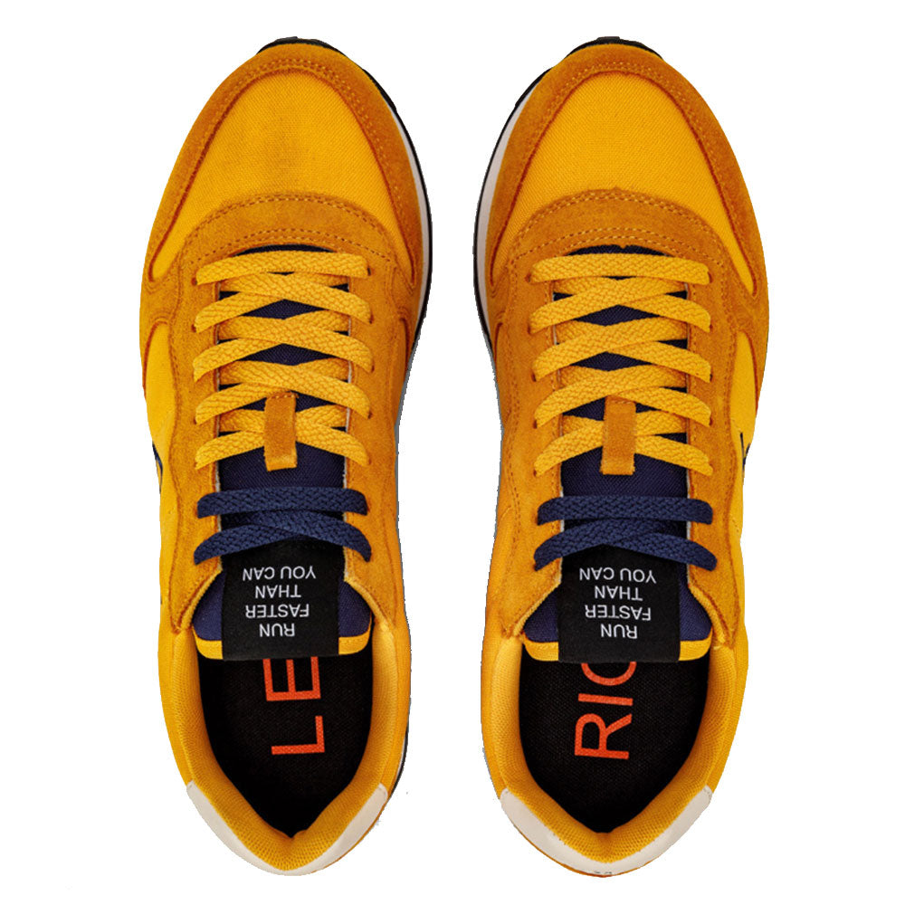 Scarpe Uomo Sun68 Sneakers Tom Solid Nylon Giallo - Z43101