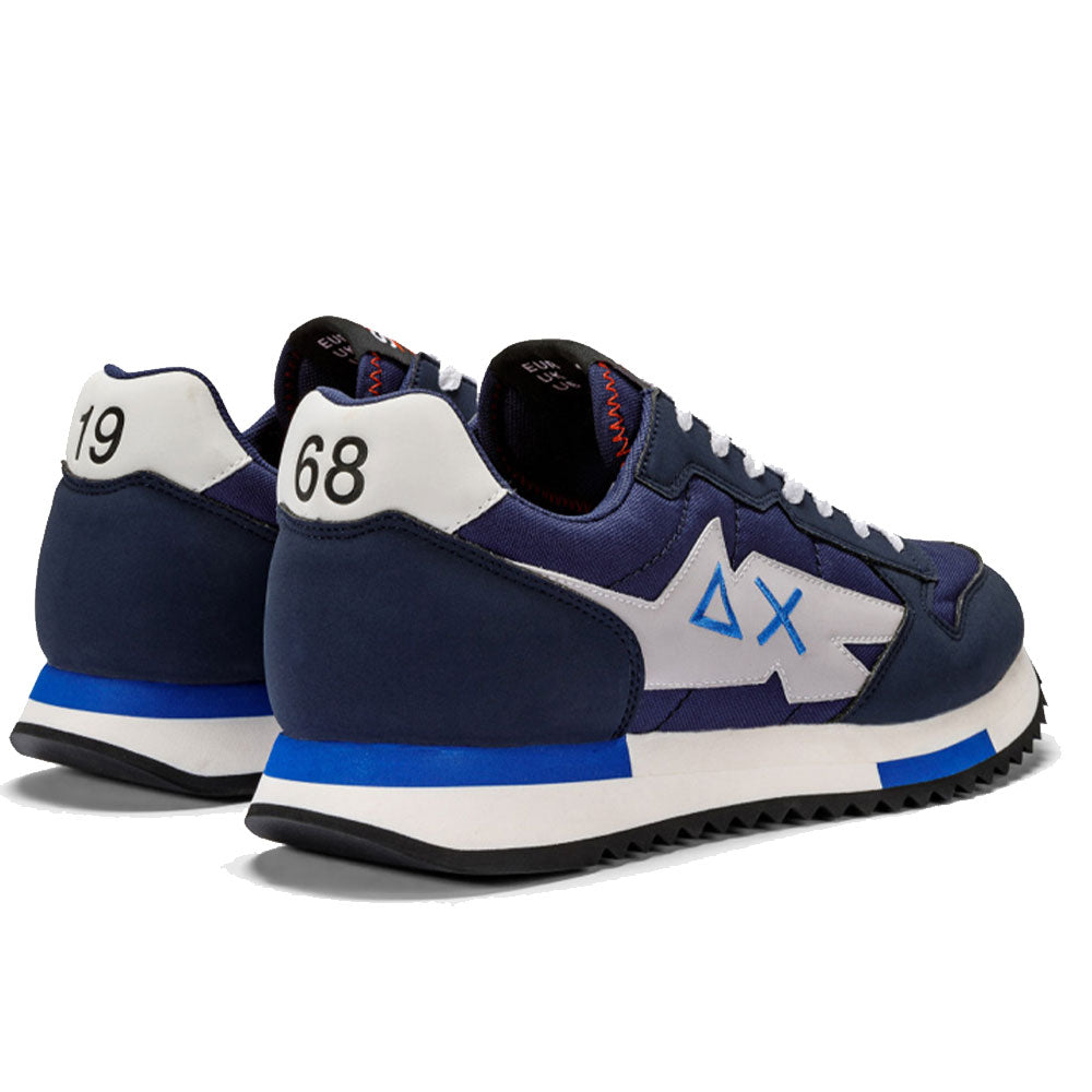 Scarpe Uomo Sun68 Sneakers Niki Solid Navy Blue - Z43121