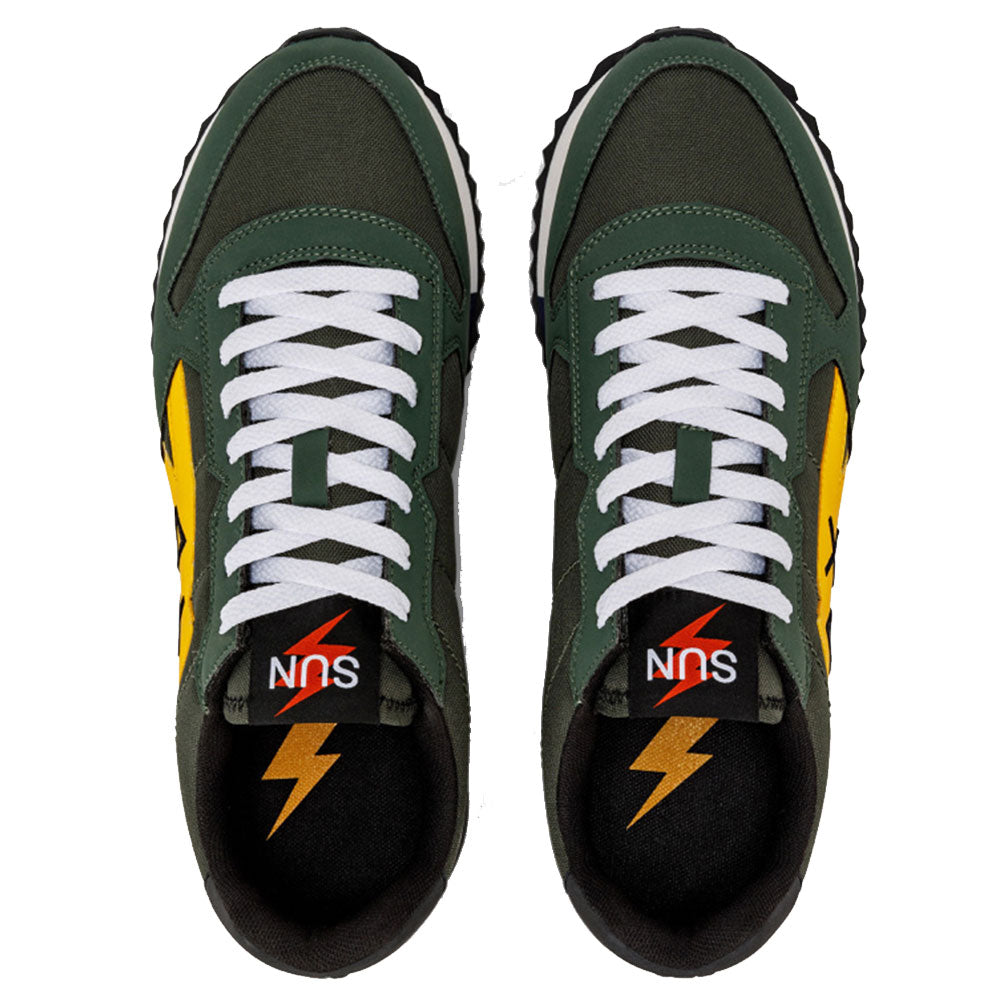 Scarpe Uomo Sun68 Sneakers Niki Solid Militare - Z43121