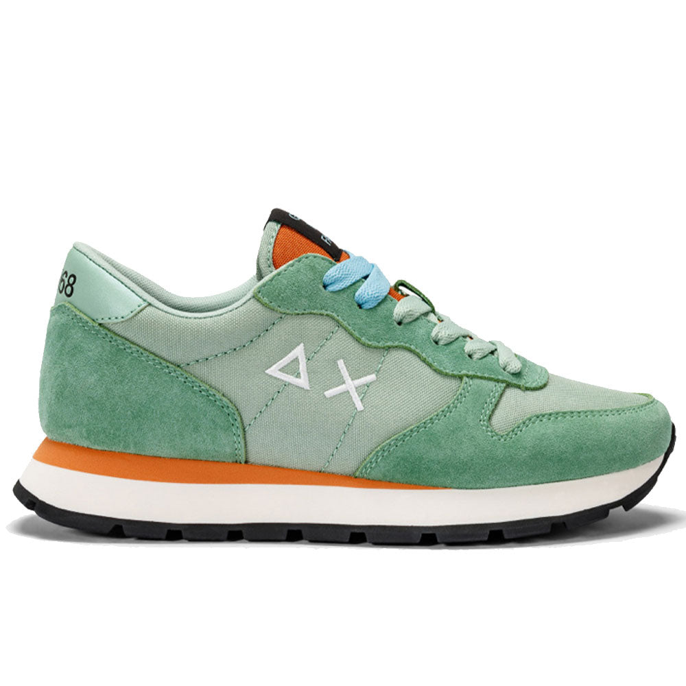 Sneaker Scarpa Donna Verde Scarpe Donna Sun68 Sneakers Ally Solid