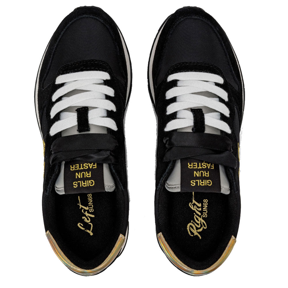 Scarpe Donna Sun68 Sneakers Ally Gold Girl Colore Nero