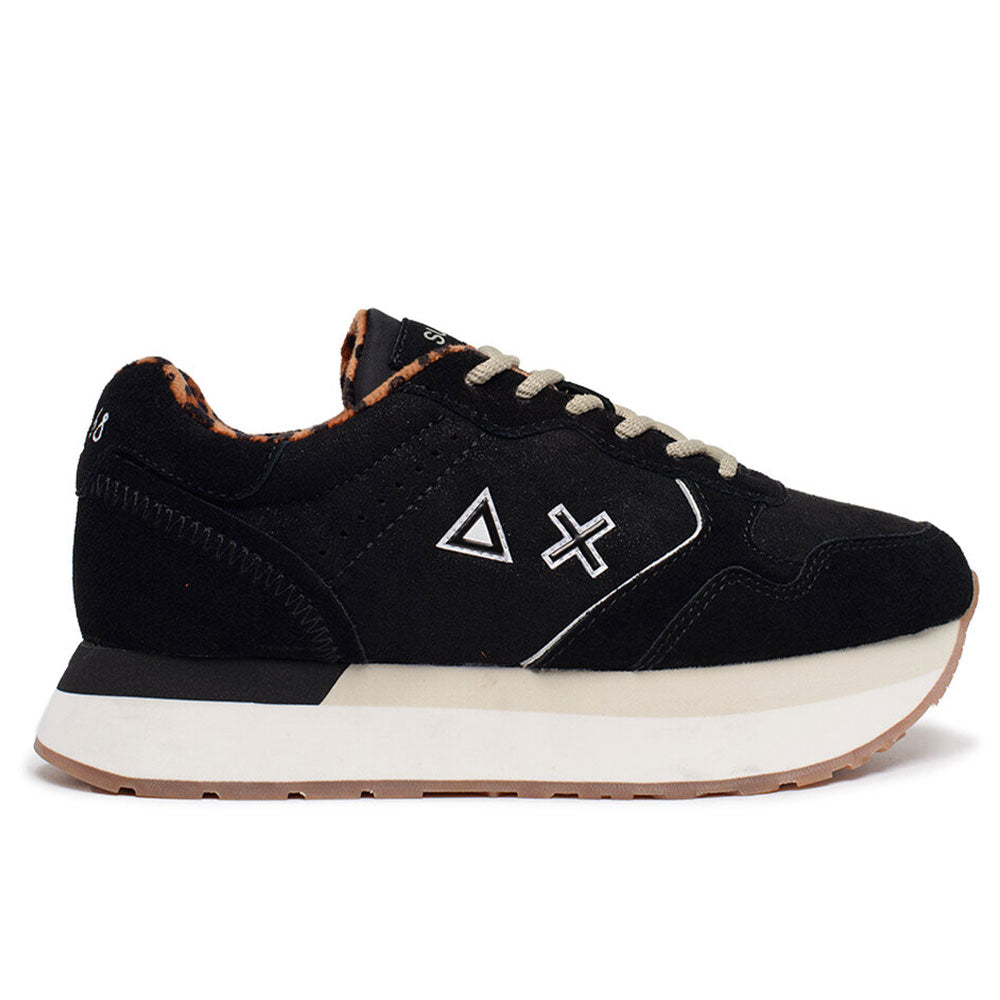 Scarpe Donna Sun68 Sneakers Kelly Suede Colore Nero