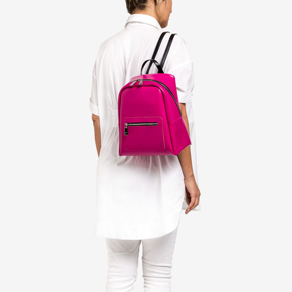 Zaino Donna Medio GUM linea Color Family colore Fuxia