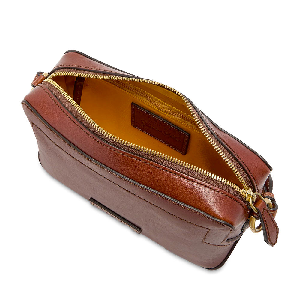 Borsa Donna a Tracolla THE BRIDGE linea Larissa in Pelle Marrone