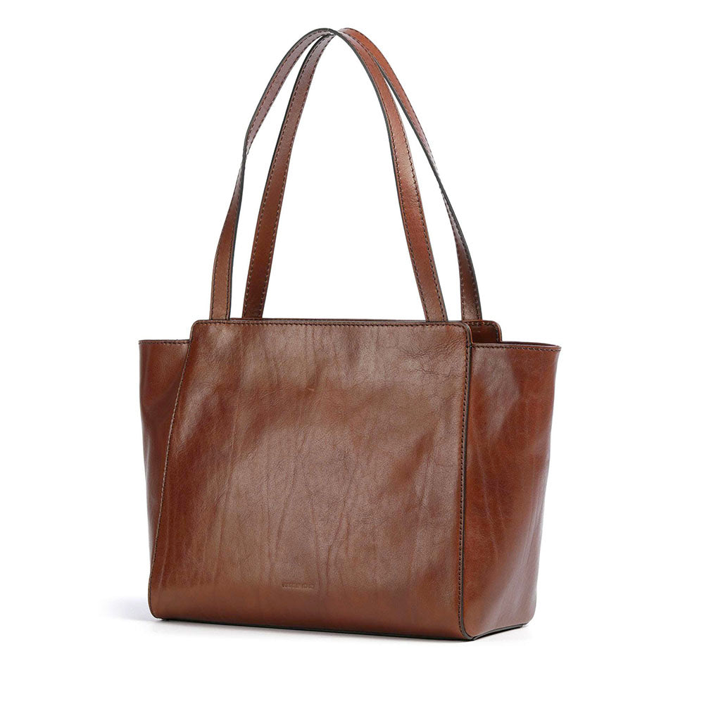 Shopping Bag Donna THE BRIDGE linea Lucrezia in Pelle Marrone