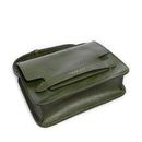 Borsa Donna a Tracolla Media THE BRIDGE linea Lucrezia in Pelle Verde Maggiorana