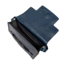 Borsa Donna a Tracolla Media THE BRIDGE linea Lucrezia in Pelle Blu Notte
