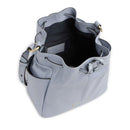 Borsa Donna Secchiello THE BRIDGE linea Letizia in Pelle Azzurro Acqua