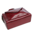 Borsa Donna Bauletto THE BRIDGE linea Frida in Pelle Rosso Barolo