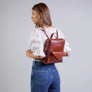 Zaino Donna THE BRIDGE linea Frida in Pelle Marrone