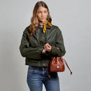 Borsa Donna Secchiello Mini THE BRIDGE linea Story in Pelle Marrone